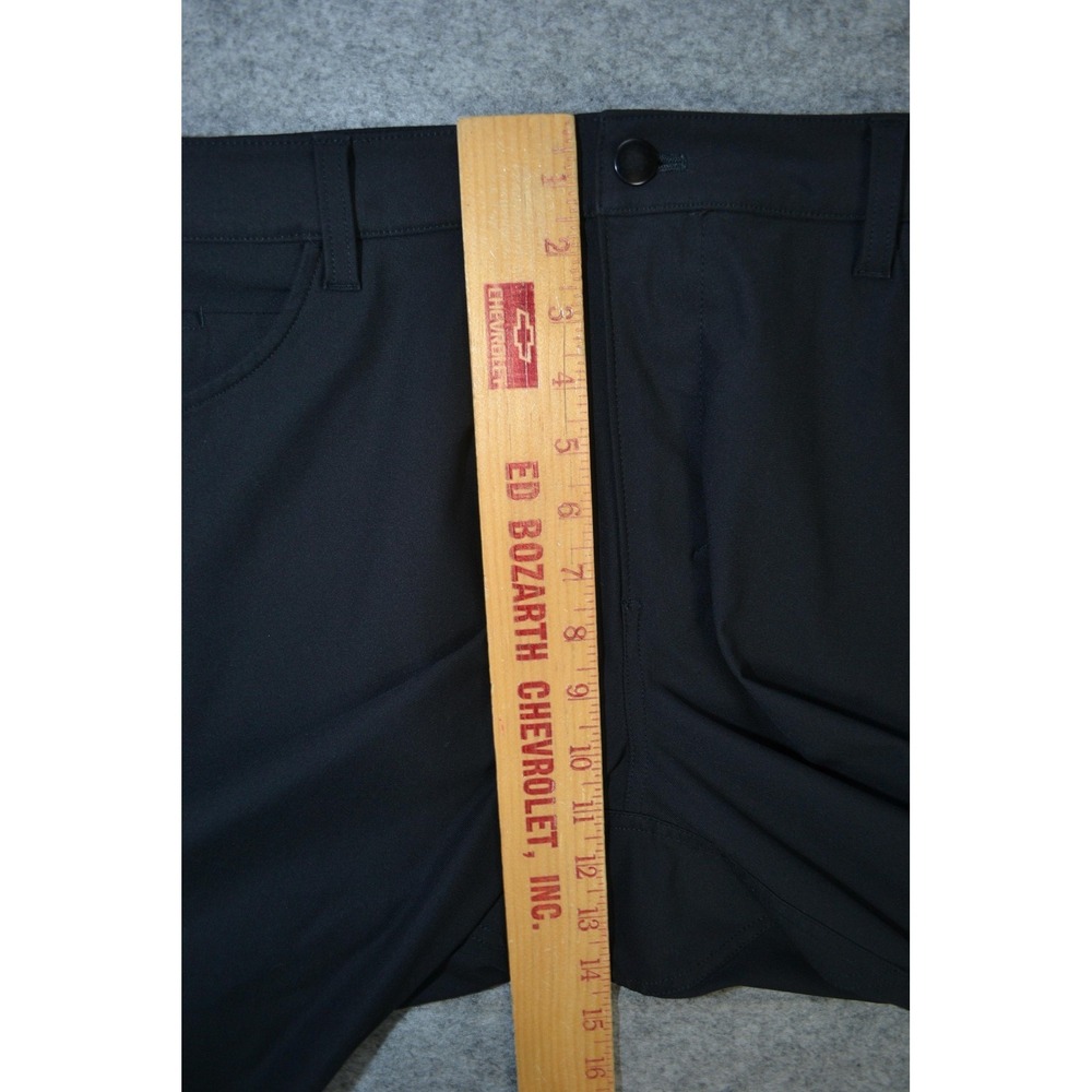 Lululemon Pants Mens 38x31 Black ABC Classic 5 Pocket Stretch Casual Golf Travel - Picture 14 of 16